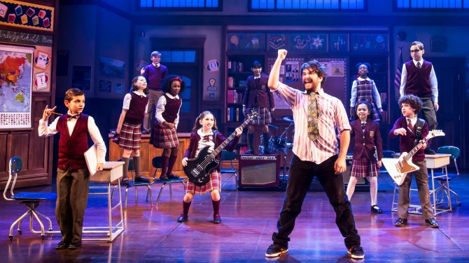 School of Rock musical to open at the New London theatre
