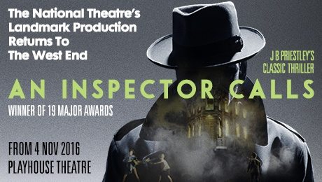Multi-award winning classic thriller An Inspector Calls returns to the West End