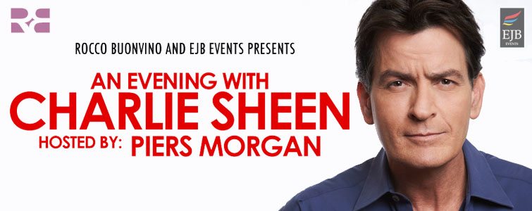 Enjoy An Evening with Charlie Sheen in the West End!