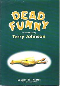 Hilarious play Dead Funny returns to the Vaudeville Theatre